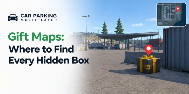 Car Parking Multiplayer Gift Maps Where to Find Every Hidden Box