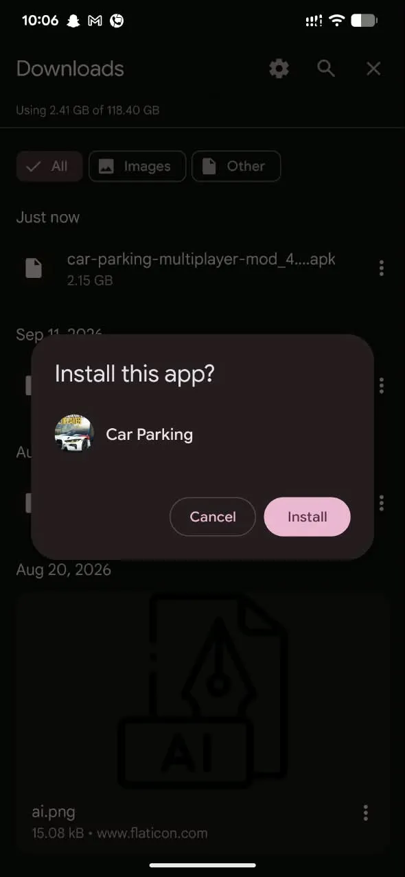 Install the Game